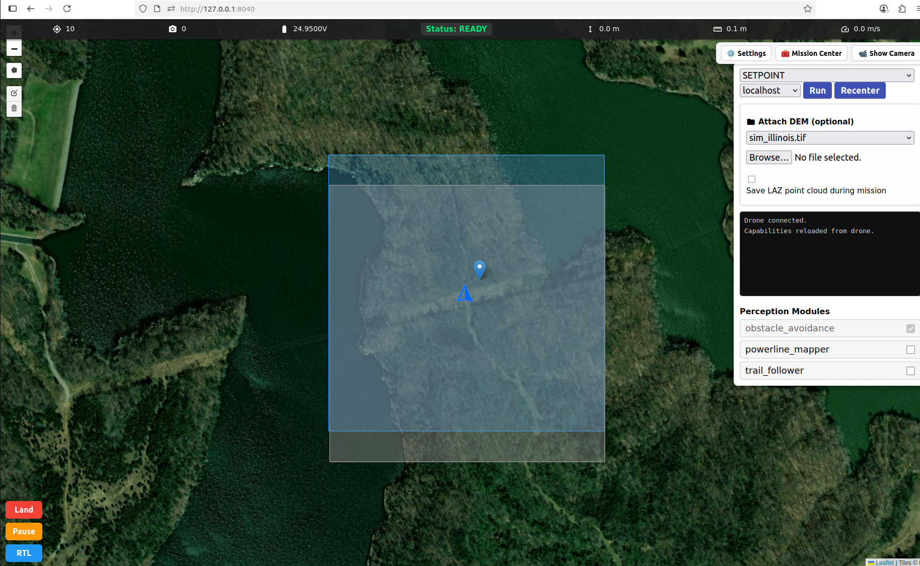 Setpoint Mission Example